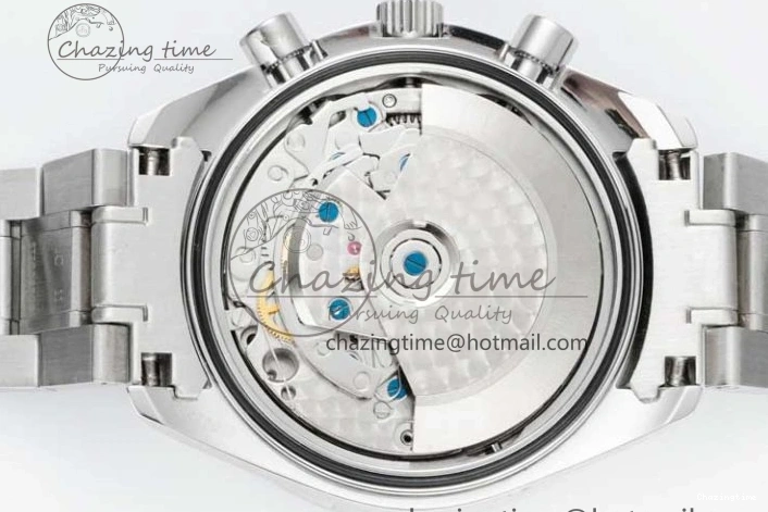 0512 Speedmaster Racing Master SS HKF Best Edition White Dial on SS Bracelet A Premium 7809